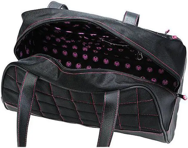 Alt view image 2 of 4 - Sumo Travel Duffel - Black w/Pink Stitching - Small