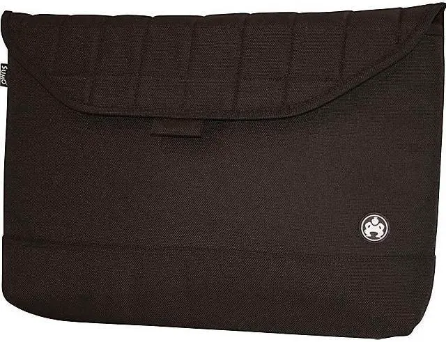 Main image of Sumo - MacBook 15" Nylon Sleeve - Black w/White Stitching