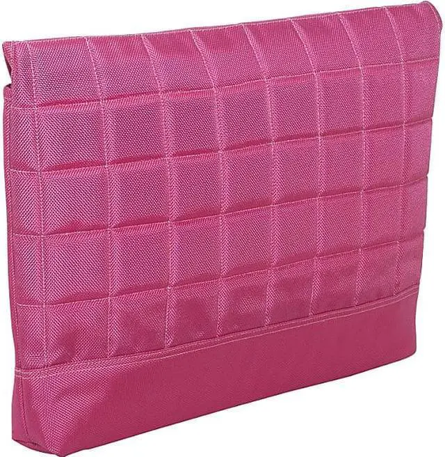 Alt view image 3 of 7 - Sumo - MacBook 15" Nylon Sleeve - Pink w/White Stitching