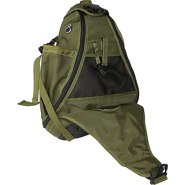 Alt view image 7 of 13 - Maxpedition 0410G Monsoon Gearslinger Bag 14"x6"x20" - Olive Drab Nylon