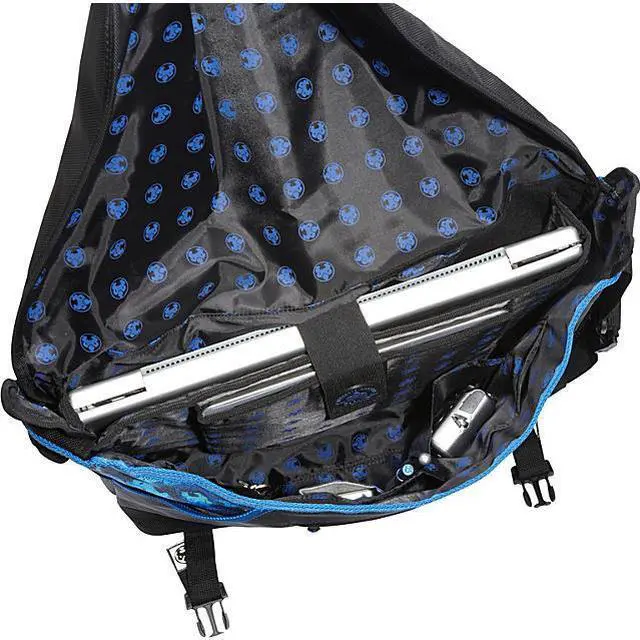 Alt view image 2 of 11 - Sumo - Messenger Bag - 15.6" or 16" screens - Black/Silver
