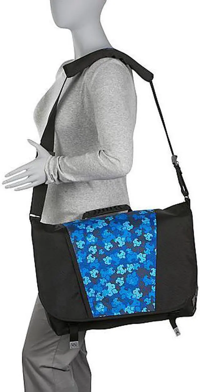 Alt view image 6 of 11 - Sumo - Messenger Bag - 15.6" or 16" screens - Black/Silver