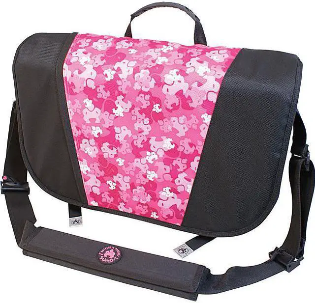 Main image of Sumo - Messenger Bag - 15.6" or 16" screens - Black/Pink