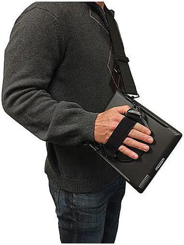 Alt view image 5 of 13 - Rev360 Rotating iPad (Gen 2, 3 & 4) Case - Black