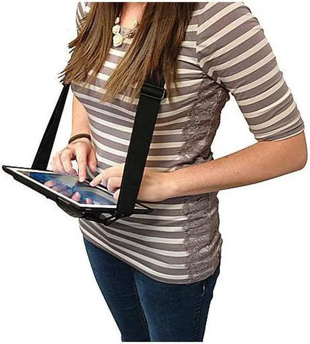 Alt view image 7 of 13 - Rev360 Rotating iPad (Gen 2, 3 & 4) Case - Black