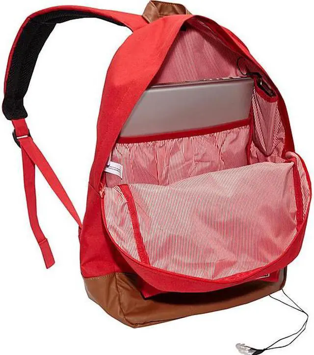 Alt view image 3 of 12 - Herschel Supply Heritage Backpack (Black / Tan)