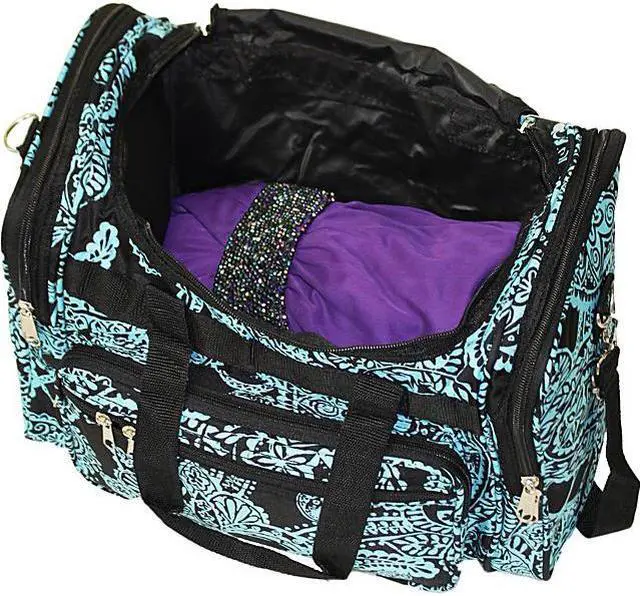 Alt view image 3 of 10 - World Traveler Paisley 16in. Shoulder Duffle Bag