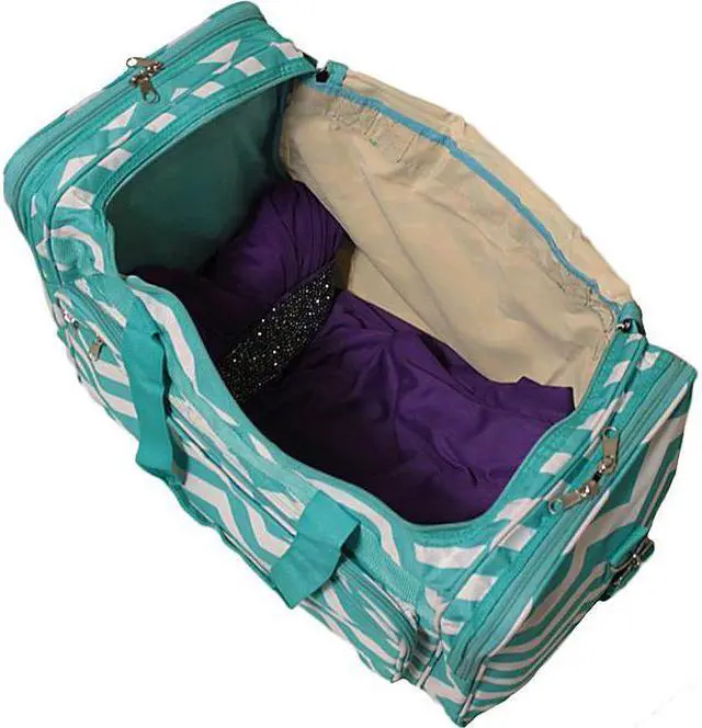 Alt view image 2 of 9 - World Traveler Chevron 16in. Shoulder Duffle Bag