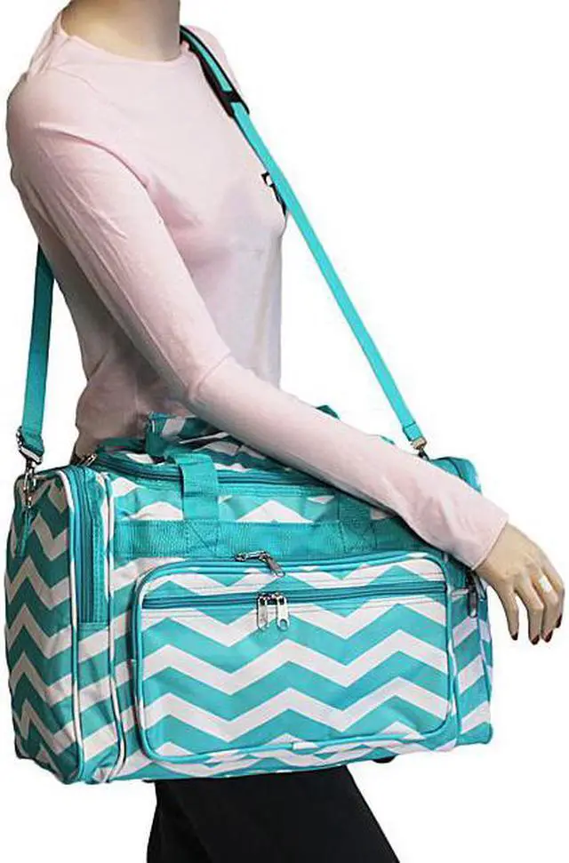 Alt view image 4 of 9 - World Traveler Chevron 16in. Shoulder Duffle Bag