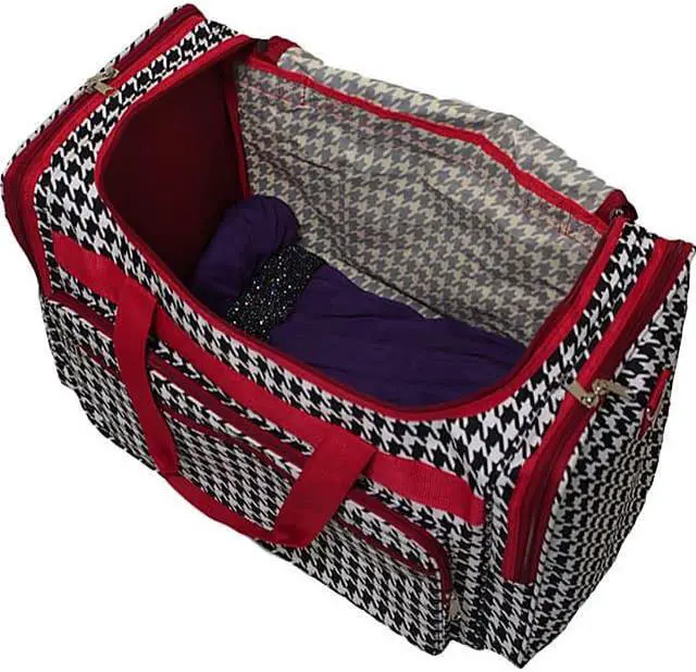 Alt view image 2 of 7 - World Traveler Houndstooth 19in. Shoulder Duffle Bag