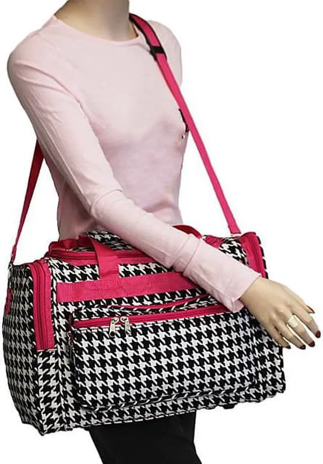 Alt view image 4 of 7 - World Traveler Houndstooth 19in. Shoulder Duffle Bag
