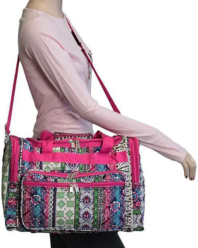 Alt view image 4 of 5 - World Traveler Artisan 19in. Shoulder Duffle Bag