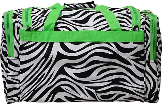 Alt view image 3 of 5 - World Traveler Zebra 22in. Travel Duffle Bag