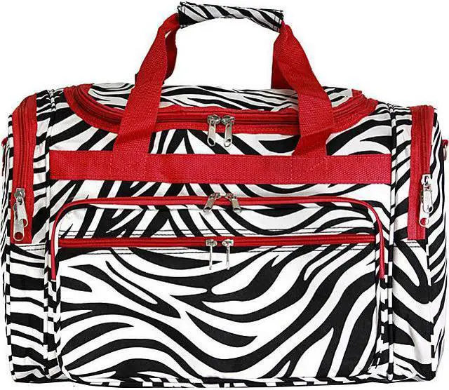 Main image of World Traveler Zebra 22in. Travel Duffle Bag