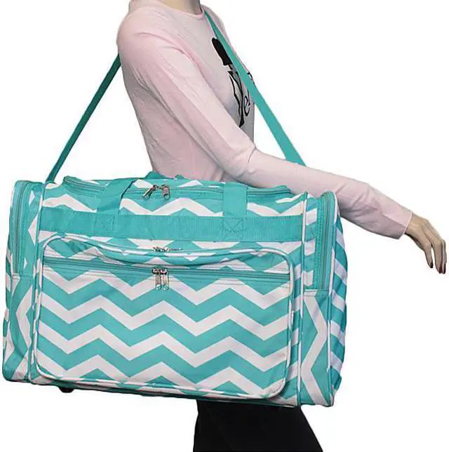 Alt view image 4 of 5 - World Traveler Chevron 22in. Travel Duffle Bag