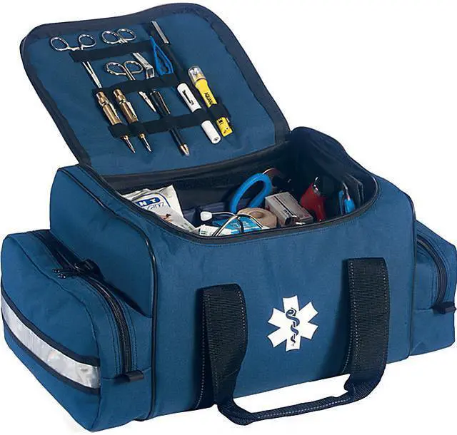 Alt view image 2 of 7 - ERGODYNE GB5215 Duffel Bag, Polyester, 19 in L, 12 in W, Blue