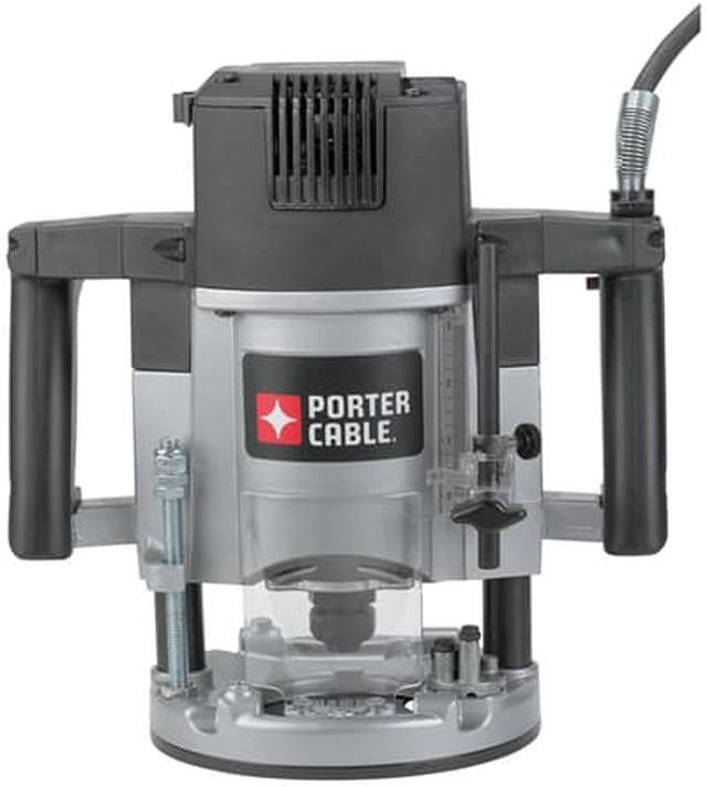 Alt view image 3 of 6 - Porter-Cable 7539 Speedmatic 3 1/4 Peak HP Five-Speed Plunge Router