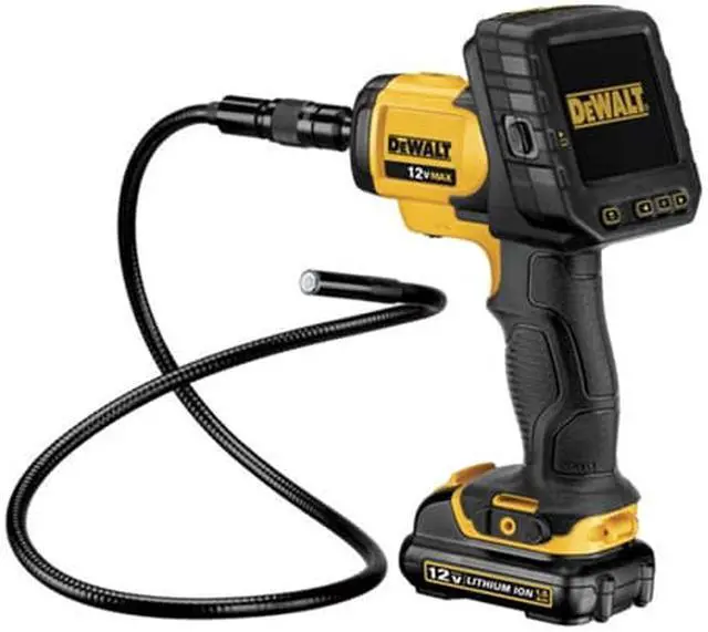 Alt view image 2 of 10 - Dewalt DCT411S1 12V MAX Cordless Lithium-Ion 9mm Inspection Camera with Wireless Screen Kit