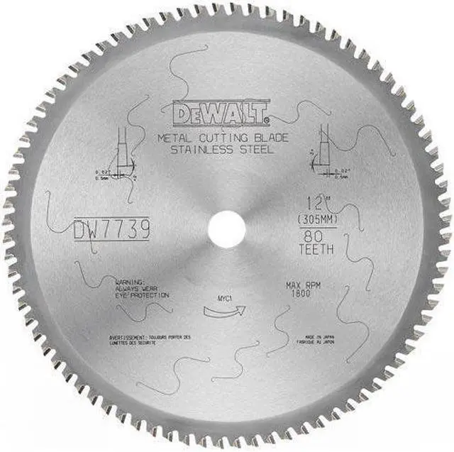 Main image of DW7747 14 in. 70 Tooth Ferrous Metal Cutting Circular Saw Blade