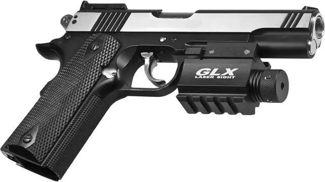 Alt view image 7 of 20 - Barska GLX 5mW Green Laser Sight w/ Built-in Picatinny Rail AU11408