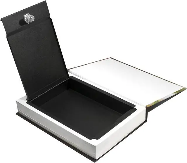 Alt view image 5 of 20 - Barska Real Paper Book Safe,0.05 cu ft,Black AX11682