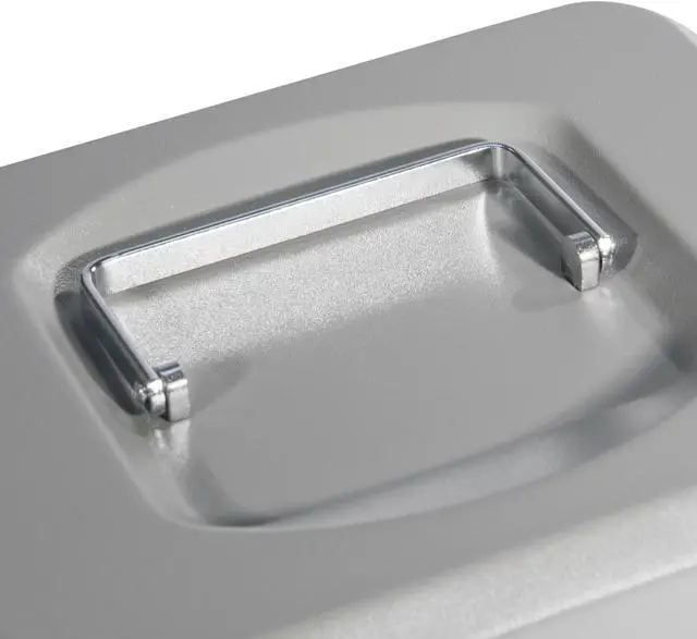 Alt view image 4 of 5 - 8 Inch Gray Combination Lock Box