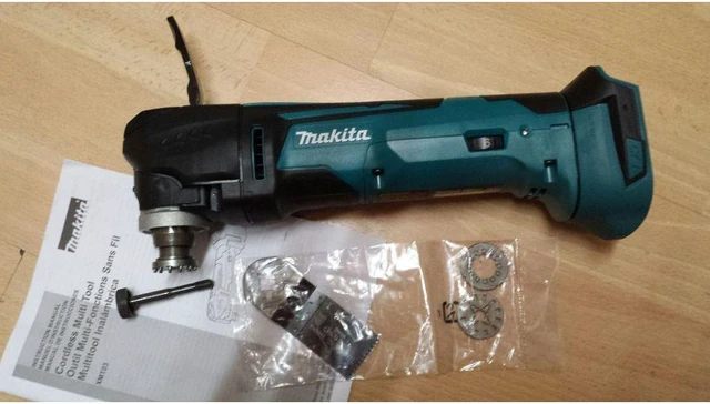 Alt view image 2 of 20 - Makita 18 Volt LXT Lithium-Ion Cordless Oscillating Tool (Bare Tool) XMT03Z