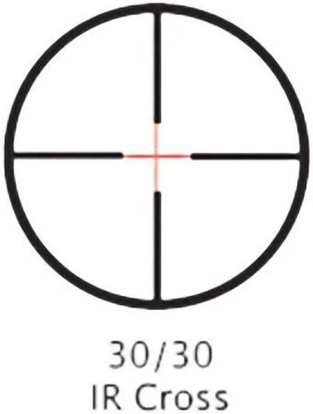 Alt view image 4 of 6 - Barska AC10037 Barska 4x32 IR Plinker-22 Black Matte Scope with Rings