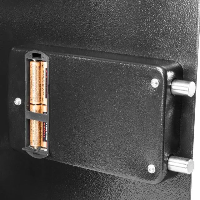 Main image of Barska Black Biometric Wall Safe