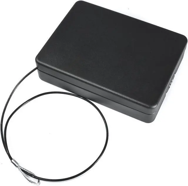 Main image of Barska Combination Compact Lock Box Black Combination Compact Safe