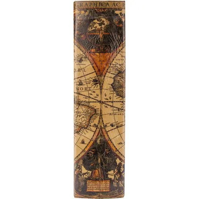 Alt view image 13 of 20 - Barska CB12480 Antique Map Diversion Book Lock Box