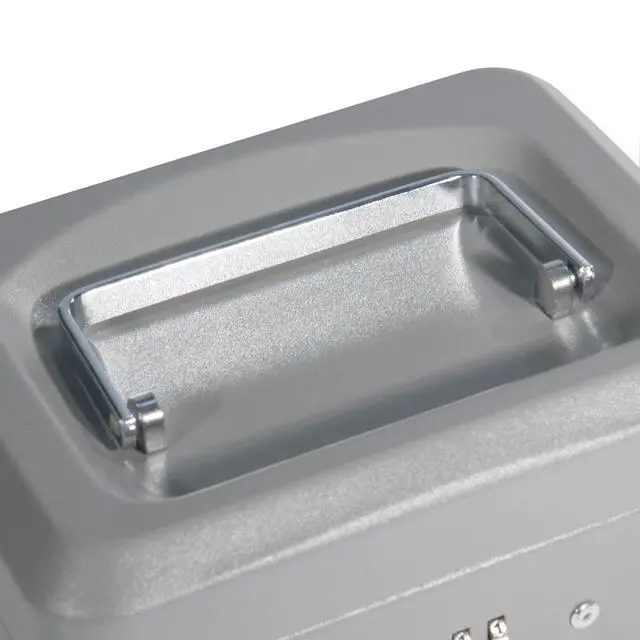 Alt view image 5 of 16 - 6 Inch Gray Combination Lock Box