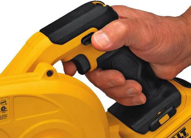 Alt view image 3 of 18 - Dewalt DCE100M1 20V MAX Cordless Lithium-Ion Compact Jobsite Blower Kit