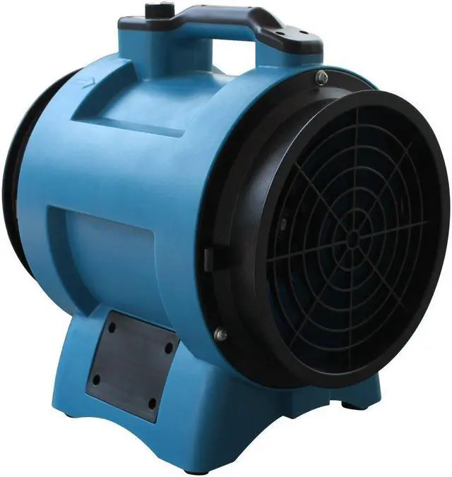 Alt view image 2 of 8 - XPOWER X-8 1/3 HP 1000 CFM 2.1A Variable Speed 8-inch Industrial Confined Space