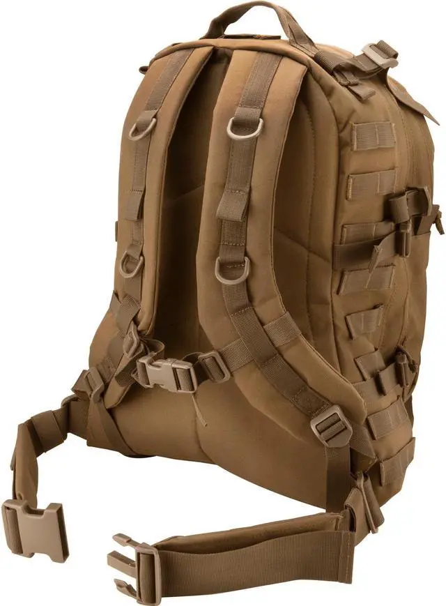 Alt view image 5 of 17 - Barska Optics BI12342 GX-200 Tactical Backpack - Tan
