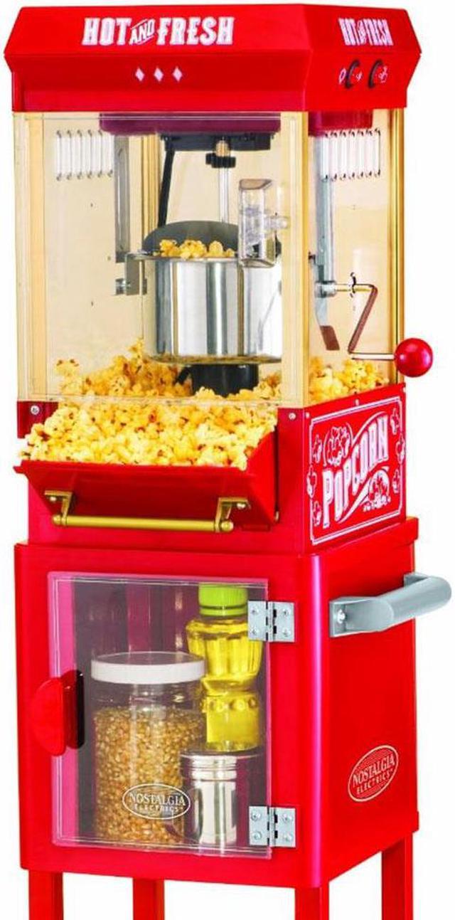 Alt view image 5 of 11 - Nostalgia Electrics KPM200CART 48-inch Vintage Popcorn Cart