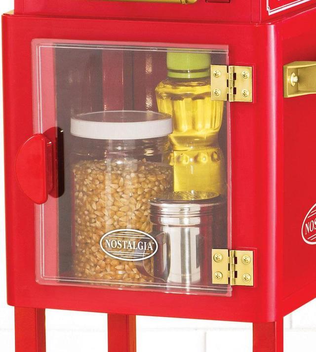 Alt view image 7 of 11 - Nostalgia Electrics KPM200CART 48-inch Vintage Popcorn Cart