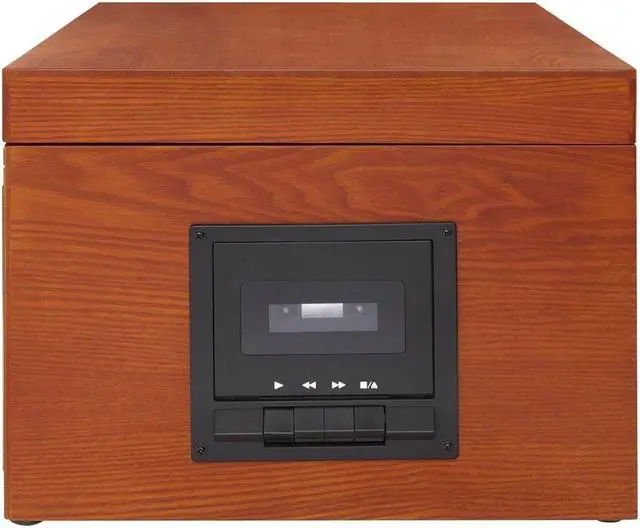 Alt view image 12 of 17 - Crosley Radio CR2413A-PA Memory Master II CD Recorder/USB (Paprika)