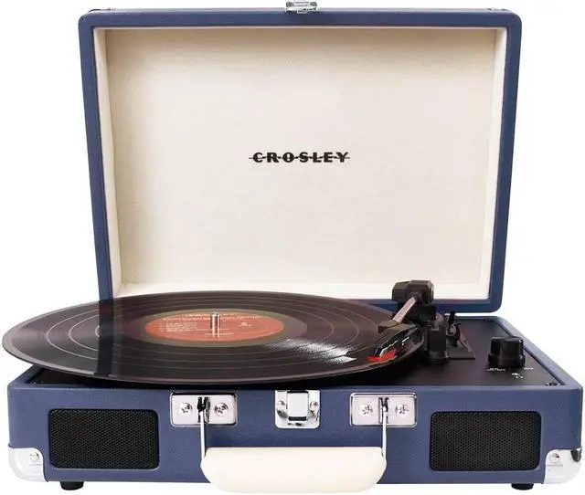 Alt view image 13 of 17 - CROSLEY CR8005A-BL Cruiser Turntable, Blue