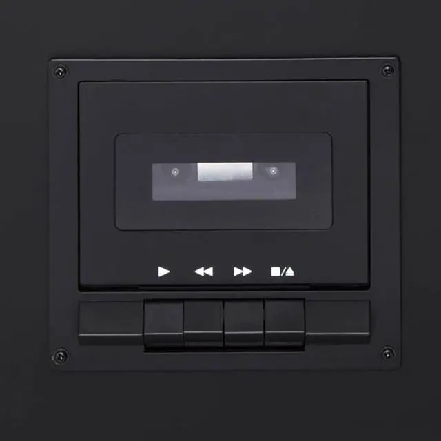 Alt view image 18 of 20 - Crosley Radio CR2413A-BK Memory Master II CD Recorder/USB (Black)