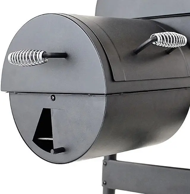 Alt view image 5 of 20 - Char-Broil 12201570-A1 American Gourmet Offset Smoker, Black