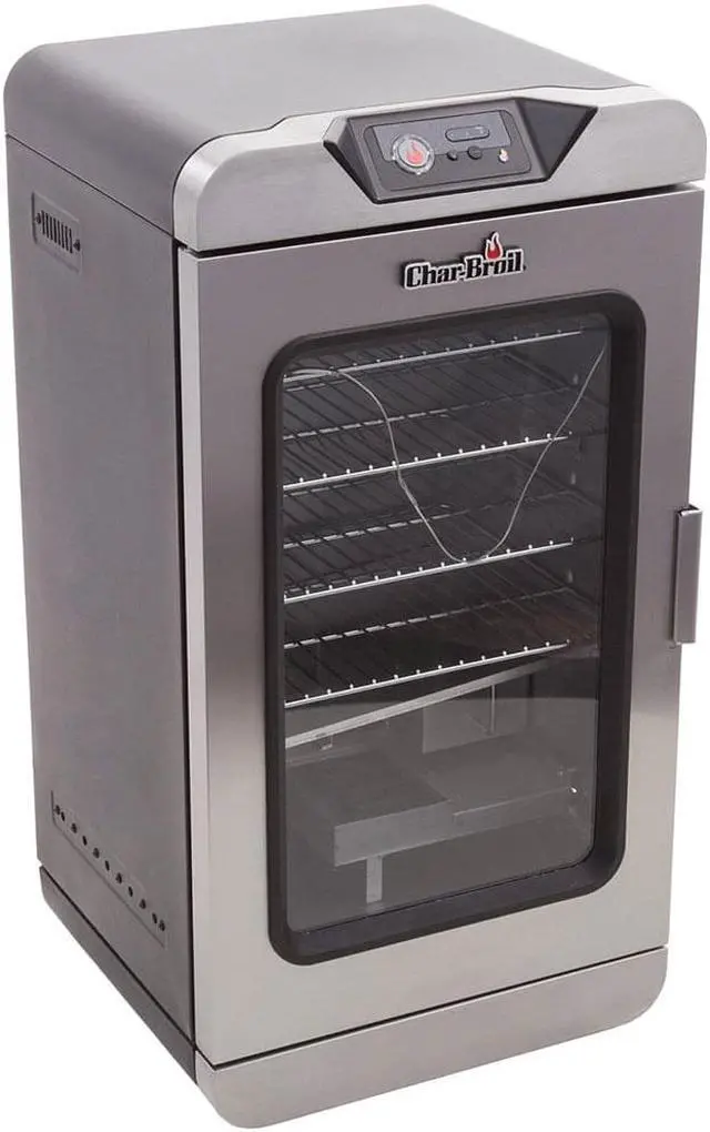 Alt view image 3 of 8 - Char-Broil Digital Electric Smoker with SmartChef Technology