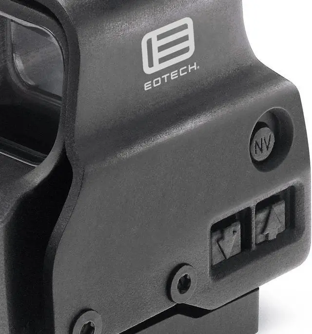 Alt view image 6 of 14 - EOTech Transverse EXPS3 Red Dot Sight, Black w/ 2-Dot Reticle
