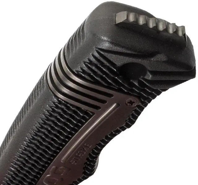 Alt view image 7 of 15 - SOG SEAL Strike Blk TiNi Deluxe Sheath Fixed Blade SS1003 CP