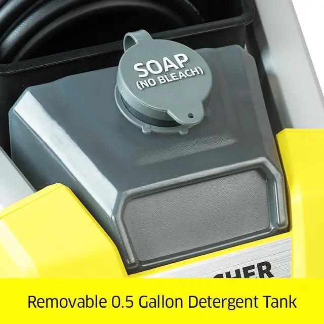 Alt view image 13 of 18 - Karcher K 1700 Electric Power Pressure Washer 1700 PSI, 1.2 GPM