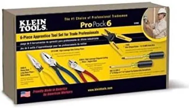 Alt view image 2 of 14 - Klein Tools ProPack 6 Apprentice Tool Set for Trade Professionals (6-Piece)