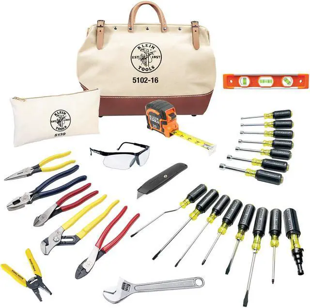 Alt view image 6 of 16 - Electricians Tool Set, Journyman, 28-Piece