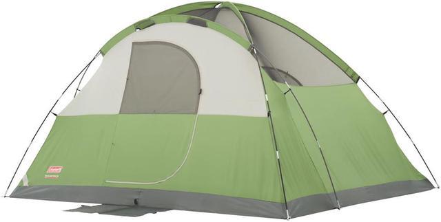 Alt view image 7 of 7 - Coleman 2000001589 Camping Tent 11x10 for 6 Evanston