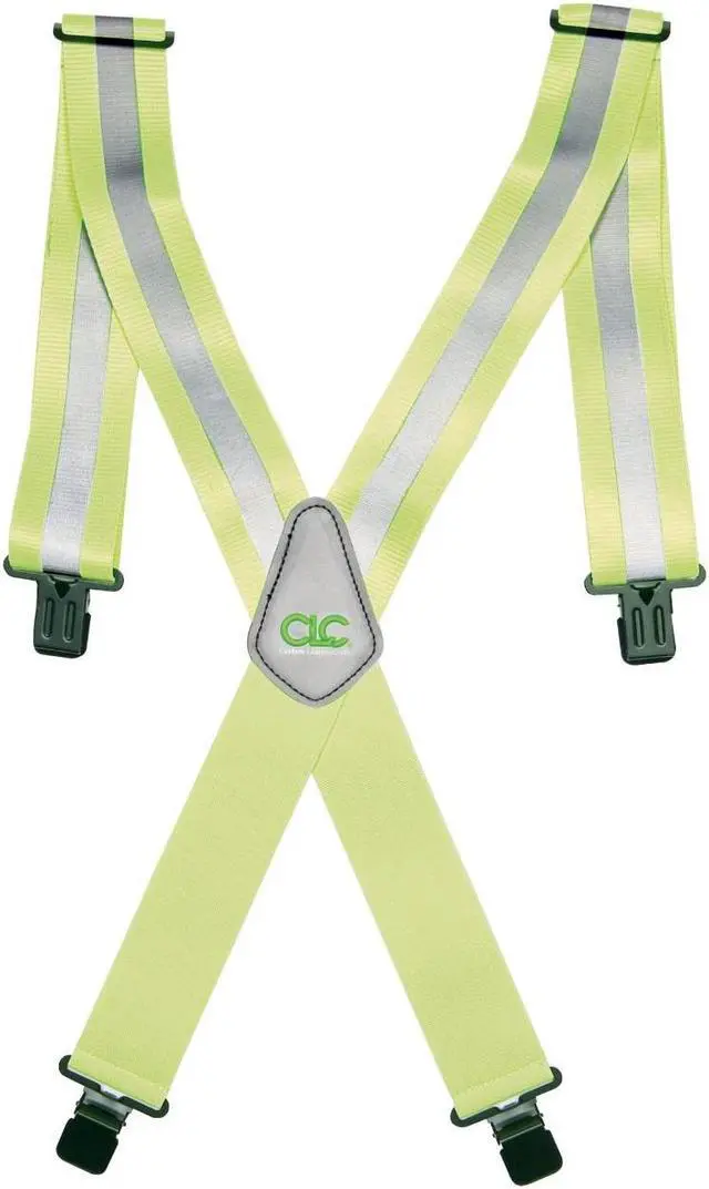 Alt view image 2 of 4 - CLC WORK GEAR 14110 Tool Suspenders, Suspenders, Yellow, Polyester
