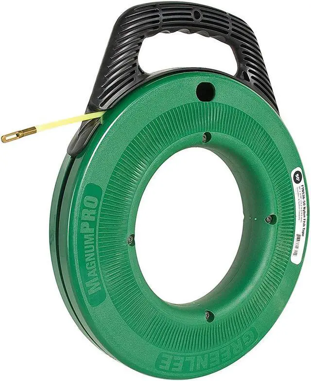 Alt view image 4 of 10 - Fish Tape,3/16 In x 100 ft,Nylon GREENLEE FTN536-100